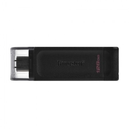 Kingston 128GB DataTraveler 70 USB 3.2 Gen1 Type-C Memory Pen, Cap