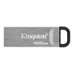Kingston 128GB DataTraveler Kyson USB 3.2 Gen1 Memory Pen, Metal Capless Design, R/W 200/60 MB/s