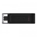 Kingston 64GB DataTraveler 70 USB 3.2 Gen1 Type-C Memory Pen, Cap